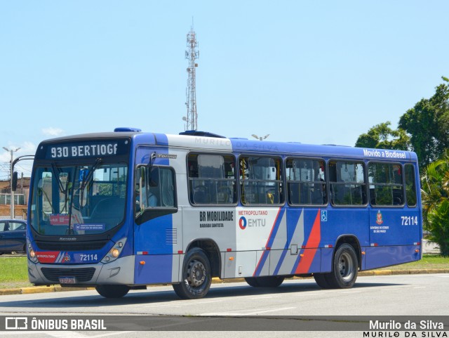 BR Mobilidade Baixada Santista 72114 na cidade de Bertioga, São Paulo, Brasil, por Murilo da Silva. Número da foto: #12963063.