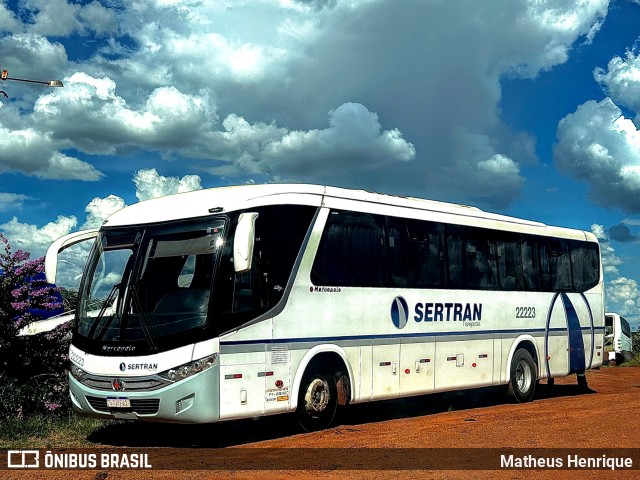 Sertran Transportes e Serviços LTDA 22223 na cidade de Deodápolis, Mato Grosso do Sul, Brasil, por Matheus Henrique. Número da foto: #12962574.
