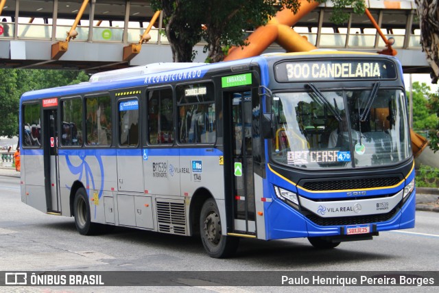 Viação Vila Real B11539 na cidade de Rio de Janeiro, Rio de Janeiro, Brasil, por Paulo Henrique Pereira Borges. Número da foto: #12964663.