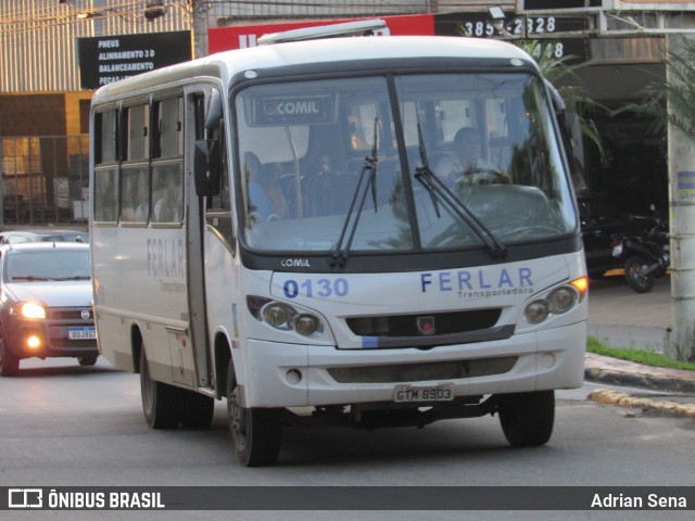 Ferlar Transportadora 0130 na cidade de João Monlevade, Minas Gerais, Brasil, por Adrian Sena. Número da foto: #12962719.