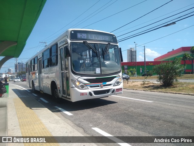 Transnacional Transportes Urbanos 08074 na cidade de Natal, Rio Grande do Norte, Brasil, por Andrés Cao Pires. Número da foto: #12962544.