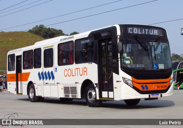 Colitur Transportes Rodoviários RJ 116.009 na cidade de Duque de Caxias, Rio de Janeiro, Brasil, por Luiz Petriz. Número da foto: #12962869.