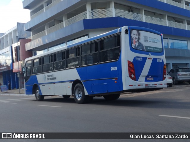 Transvida Transporte Coletivo 2059 na cidade de Ji-Paraná, Rondônia, Brasil, por Gian Lucas  Santana Zardo. Número da foto: #12963627.
