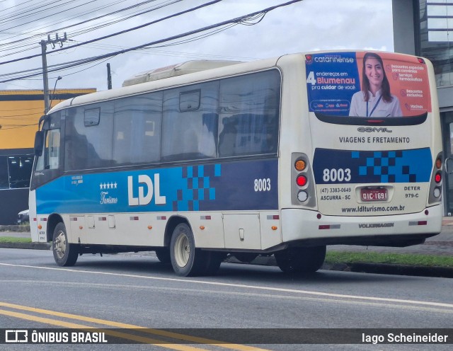LDL Turismo 8003 na cidade de Blumenau, Santa Catarina, Brasil, por Iago Scheineider. Número da foto: #12964071.