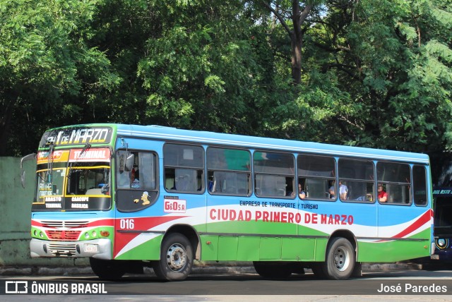 1º de Marzo - Empresa de Transporte y Turismo Ciudad Primero de Marzo 016 na cidade de Asunción, Paraguai, por José Paredes. Número da foto: #12965567.