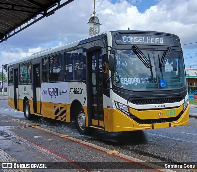 Empresa de Transportes Nova Marambaia AT-86201 na cidade de Belém, Pará, Brasil, por Samara Goes. Número da foto: #12965022.