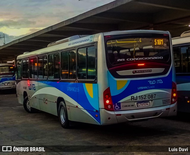 Rio Ita RJ 152.087 na cidade de Niterói, Rio de Janeiro, Brasil, por Luis Davi. Número da foto: #12964096.