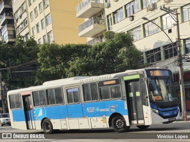 Viação Nossa Senhora das Graças A71518 na cidade de Rio de Janeiro, Rio de Janeiro, Brasil, por Vinicius Lopes. Número da foto: #12963717.