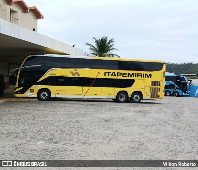 Viação Nova Itapemirim 50206 na cidade de Governador Valadares, Minas Gerais, Brasil, por Wilton Roberto. Número da foto: #12962600.