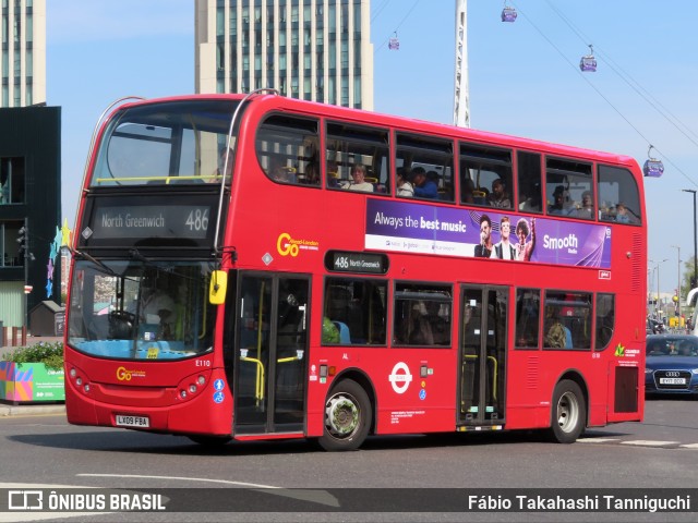 London Central E110 na cidade de London, Greater London, Inglaterra, por Fábio Takahashi Tanniguchi. Número da foto: #12964661.