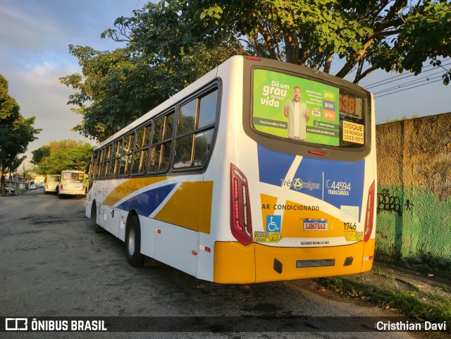 Auto Viação Três Amigos C44594 na cidade de Rio de Janeiro, Rio de Janeiro, Brasil, por Cristhian Davi. Número da foto: #12964523.