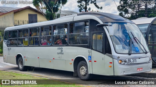 Transporte Coletivo Glória BL311 na cidade de Curitiba, Paraná, Brasil, por Lucas Weber Calizario. Número da foto: #12963283.