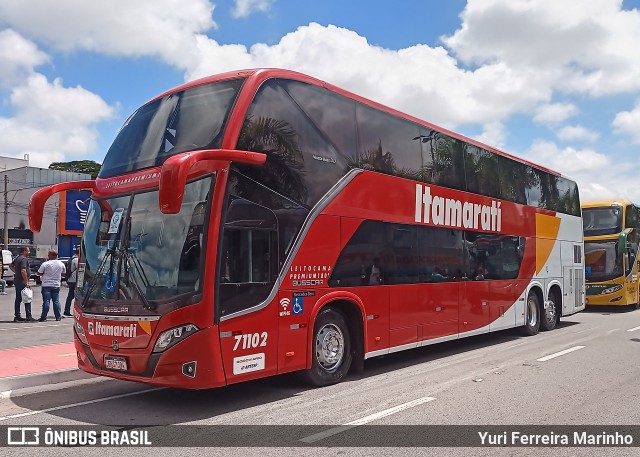 Expresso Itamarati 71102 na cidade de Barueri, São Paulo, Brasil, por Yuri Ferreira Marinho. Número da foto: #12964529.