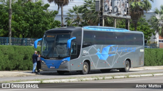 Viação Princesa dos Inhamuns 213 na cidade de Fortaleza, Ceará, Brasil, por Amós  Mattos. Número da foto: #12964820.