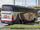 Transporte Coletivo Santa Maria 284 na cidade de Aparecida, São Paulo, Brasil, por Gabriel Oliveira Caldas da Nobrega. Número da foto: #12962977.