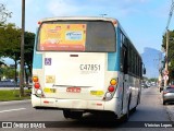 Viação Redentor C47851 na cidade de Rio de Janeiro, Rio de Janeiro, Brasil, por Vinicius Lopes. Número da foto: #12963720.