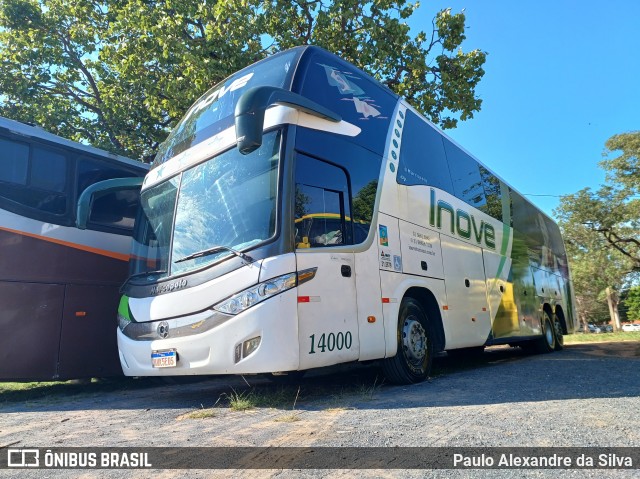 Tata - Jara - I9 Transporte e Turismo - Inove Turismo 14000 na cidade de Três Marias, Minas Gerais, Brasil, por Paulo Alexandre da Silva. Número da foto: #12967289.