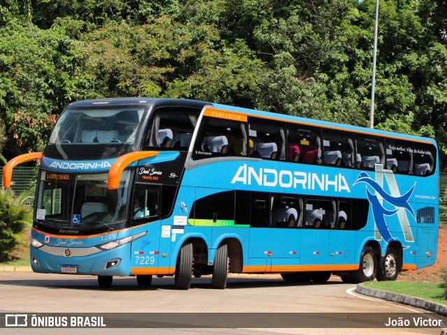 Empresa de Transportes Andorinha 7229 na cidade de Campo Grande, Mato Grosso do Sul, Brasil, por João Victor. Número da foto: #12967080.