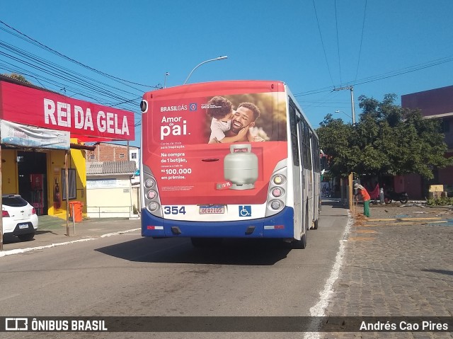 Litorânea Transportes 354 na cidade de Natal, Rio Grande do Norte, Brasil, por Andrés Cao Pires. Número da foto: #12967994.