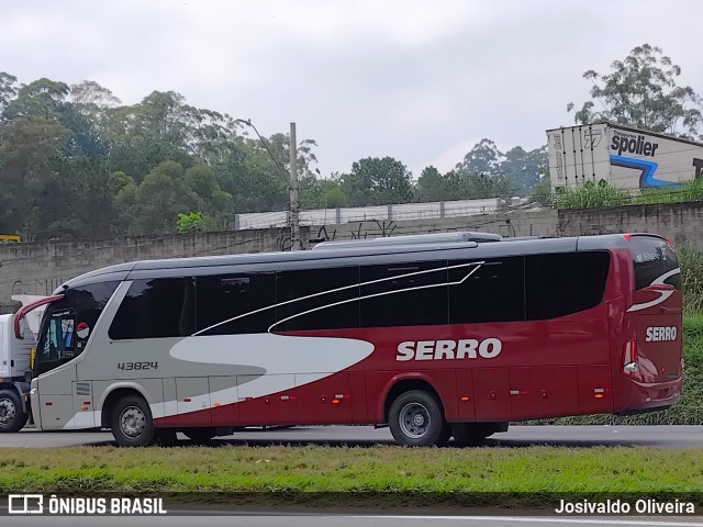 Viação Serro 43824 na cidade de Embu das Artes, São Paulo, Brasil, por Josivaldo Oliveira. Número da foto: #12966562.