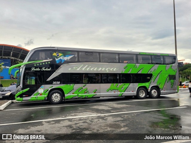 Aliança Turismo 3038 na cidade de Aparecida, São Paulo, Brasil, por João Marcos William. Número da foto: #12967770.