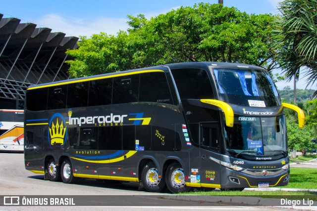Imperador Turismo 4040 na cidade de Florianópolis, Santa Catarina, Brasil, por Diego Lip. Número da foto: #12966286.