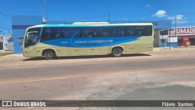 Viação Novo Horizonte 524811 na cidade de Barra da Estiva, Bahia, Brasil, por Flávio  Santos. Número da foto: #12965864.