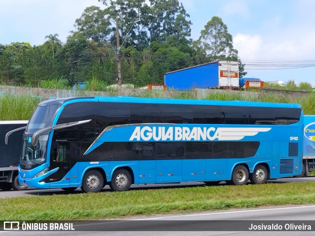 Viação Águia Branca 51410 na cidade de Embu das Artes, São Paulo, Brasil, por Josivaldo Oliveira. Número da foto: #12966589.