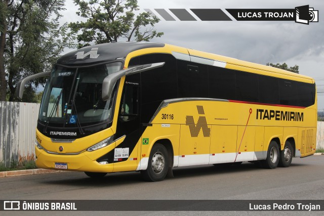 Viação Nova Itapemirim 30116 na cidade de Brasília, Distrito Federal, Brasil, por Lucas Pedro Trojan. Número da foto: #12966493.