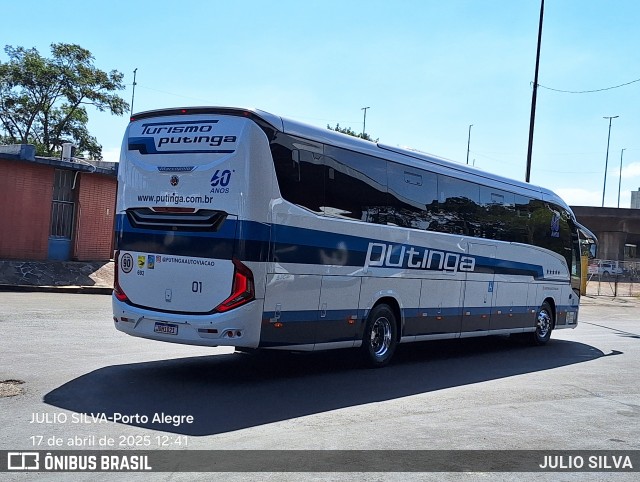 Auto Viação Putinga 01 na cidade de Porto Alegre, Rio Grande do Sul, Brasil, por JULIO SILVA. Número da foto: #12966743.