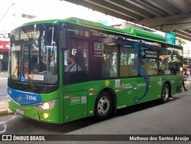 Transcooper > Norte Buss 2 6546 na cidade de São Paulo, São Paulo, Brasil, por Matheus dos Santos Araújo. Número da foto: #12966078.