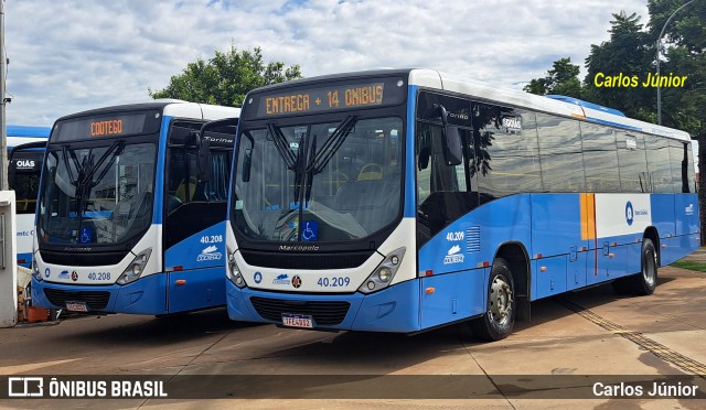 COOTEGO - Cooperativa de Transportes do Estado de Goiás 40.209 na cidade de Aparecida de Goiânia, Goiás, Brasil, por Carlos Júnior. Número da foto: #12967612.