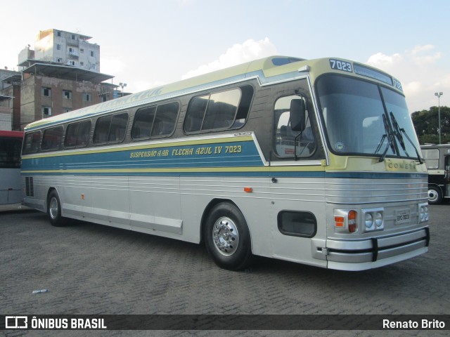 Ônibus Particulares 7023 na cidade de Juiz de Fora, Minas Gerais, Brasil, por Renato Brito. Número da foto: #12967083.