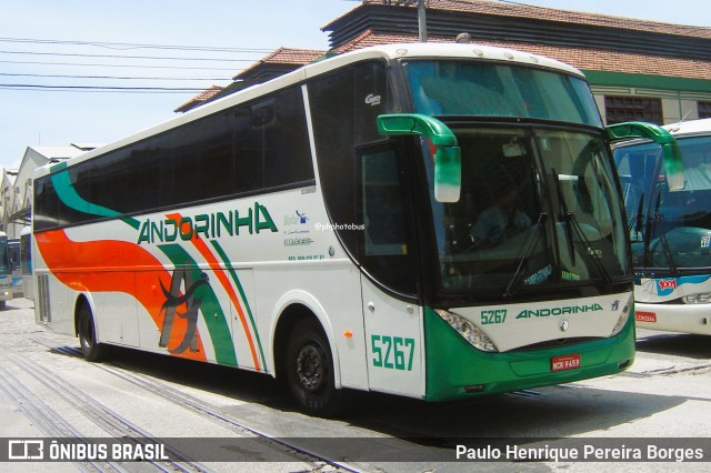 Empresa de Transportes Andorinha 5267 na cidade de Rio de Janeiro, Rio de Janeiro, Brasil, por Paulo Henrique Pereira Borges. Número da foto: #12966485.