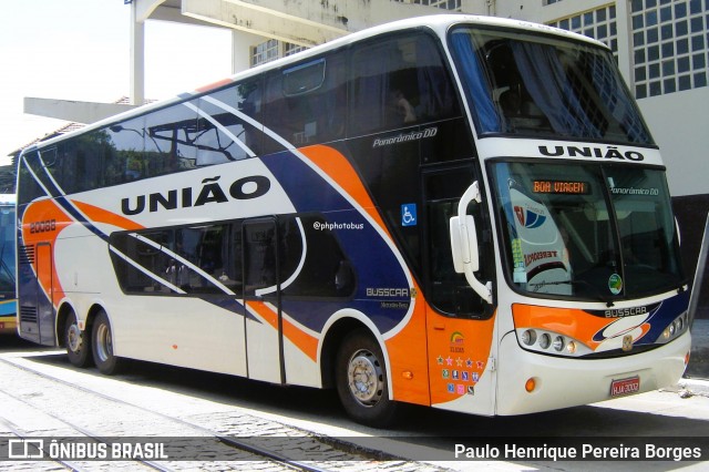 Expresso União 20088 na cidade de Rio de Janeiro, Rio de Janeiro, Brasil, por Paulo Henrique Pereira Borges. Número da foto: #12966487.