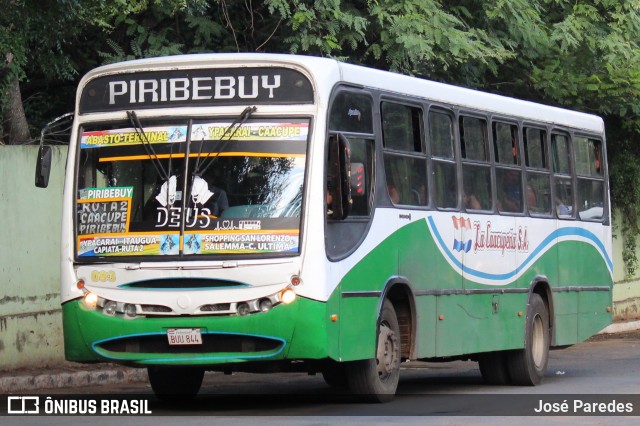 Empresa de Transporte La Caacupeña S.A. 093 na cidade de Asunción, Paraguai, por José Paredes. Número da foto: #12965734.