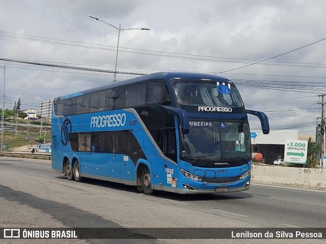 Auto Viação Progresso 6083 na cidade de Caruaru, Pernambuco, Brasil, por Lenilson da Silva Pessoa. Número da foto: #12966577.