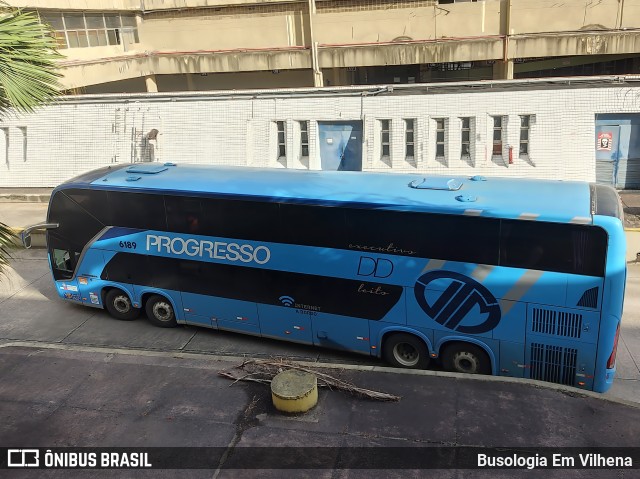 Auto Viação Progresso 6189 na cidade de Recife, Pernambuco, Brasil, por Busologia Em Vilhena. Número da foto: #12966179.