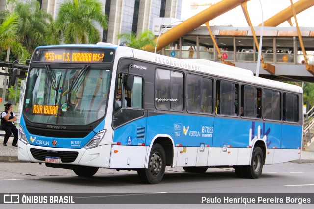 Viação Verdun B71083 na cidade de Rio de Janeiro, Rio de Janeiro, Brasil, por Paulo Henrique Pereira Borges. Número da foto: #12966718.