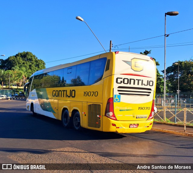 Empresa Gontijo de Transportes 19070 na cidade de Ribeirão Preto, São Paulo, Brasil, por Andre Santos de Moraes. Número da foto: #12966368.