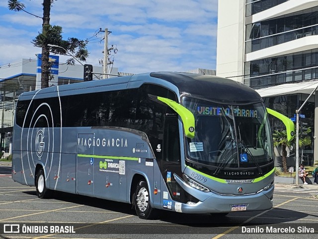 Viação Garcia 82079 na cidade de Curitiba, Paraná, Brasil, por Danilo Marcelo Silva. Número da foto: #12969630.