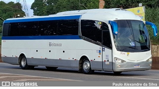 Británica Transportes 20250 na cidade de Betim, Minas Gerais, Brasil, por Paulo Alexandre da Silva. Número da foto: #12969616.
