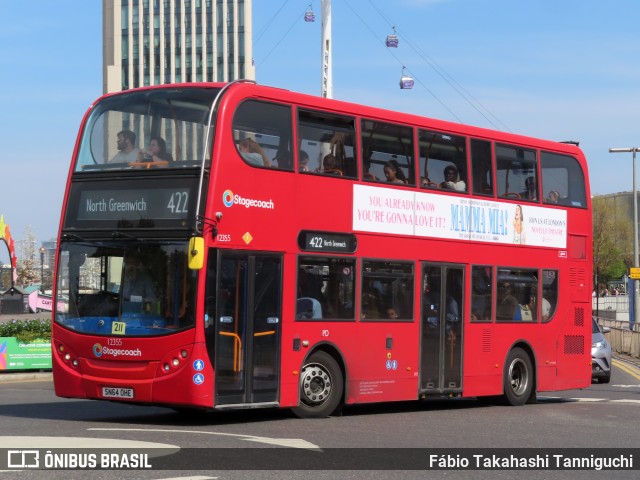 Stagecoach 12355 na cidade de London, Greater London, Inglaterra, por Fábio Takahashi Tanniguchi. Número da foto: #12969863.