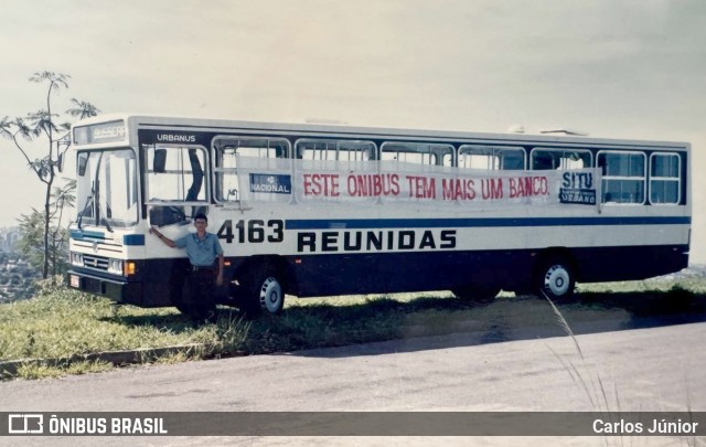 Viação Reunidas 4163 na cidade de Goiânia, Goiás, Brasil, por Carlos Júnior. Número da foto: #12969853.