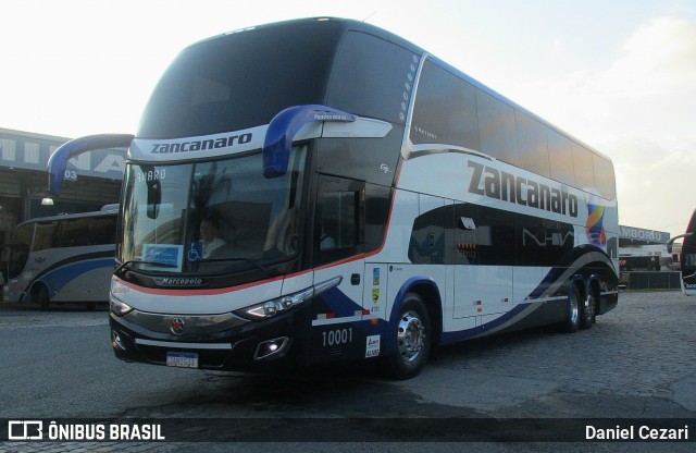 Zancanaro Turismo 10001 na cidade de Balneário Camboriú, Santa Catarina, Brasil, por Daniel Cezari. Número da foto: #12970367.