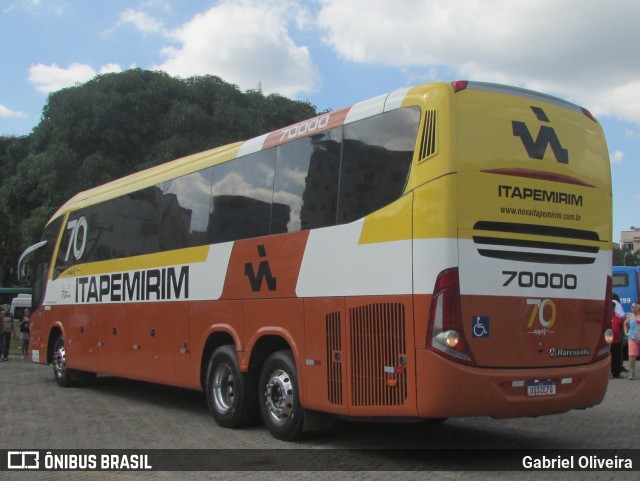 Viação Nova Itapemirim 70000 na cidade de Juiz de Fora, Minas Gerais, Brasil, por Gabriel Oliveira. Número da foto: #12970593.