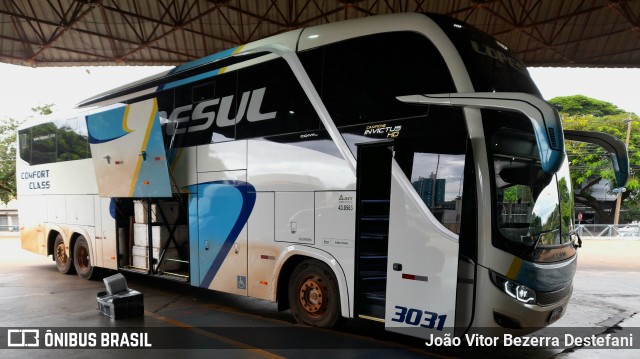 LopeSul Transportes - Lopes e Oliveira Transportes e Turismo - Lopes Sul 3031 na cidade de Maringá, Paraná, Brasil, por João Vitor Bezerra Destefani. Número da foto: #12968352.