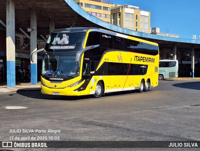 Viação Nova Itapemirim 40176 na cidade de Porto Alegre, Rio Grande do Sul, Brasil, por JULIO SILVA. Número da foto: #12969296.
