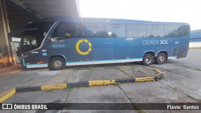 Viação Cidade Sol 8050 na cidade de Cruz das Almas, Bahia, Brasil, por Flávio  Santos. Número da foto: #12968312.