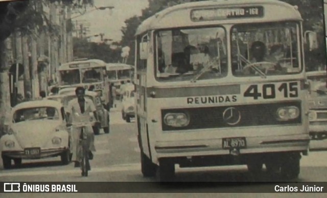 Viação Reunidas 4015 na cidade de Goiânia, Goiás, Brasil, por Carlos Júnior. Número da foto: #12969746.